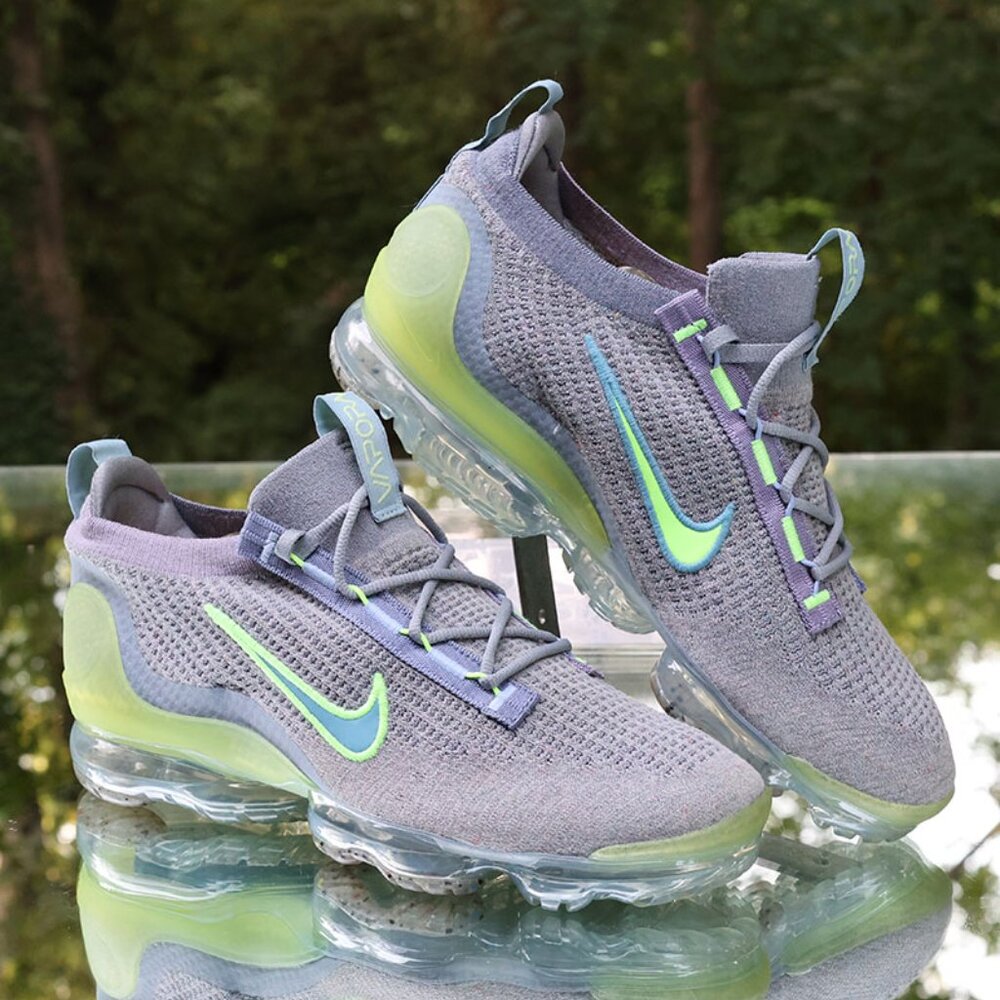 Nike Air VaporMax 2021 FK Particle Grey Lime